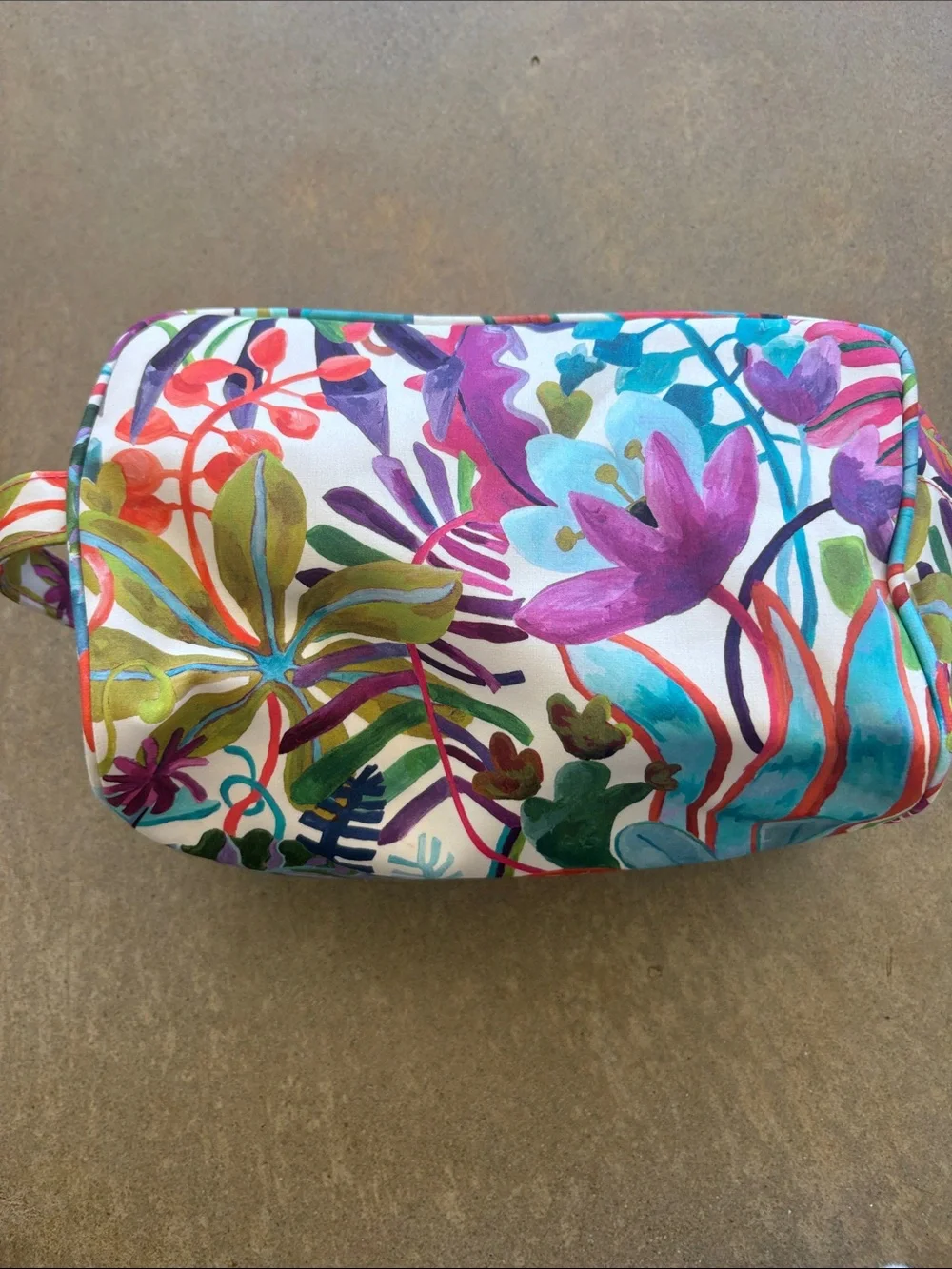 Liberty jungle print toiletries bag